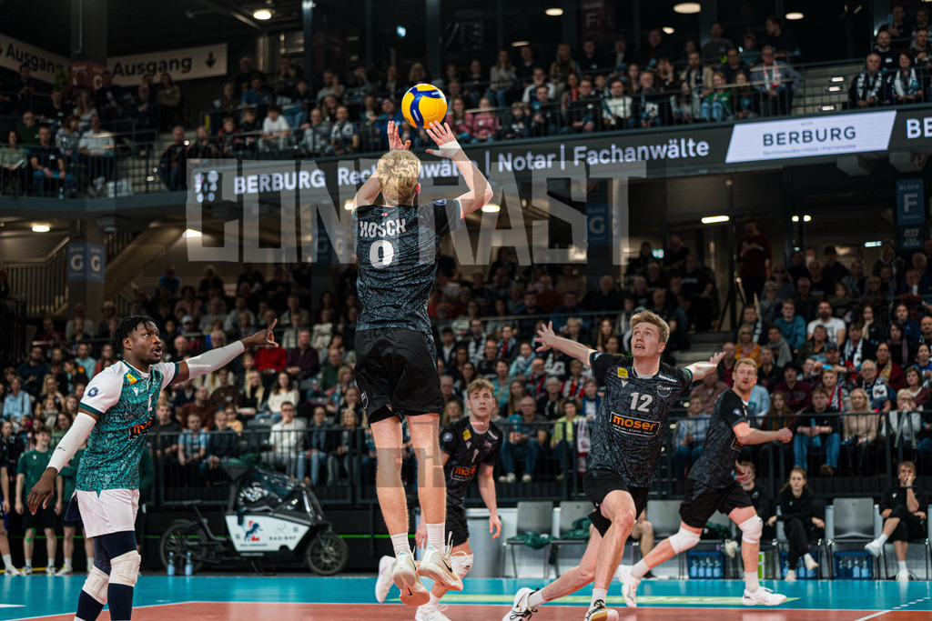 Volleyball I Herren I Saison 2025/2026 I Bundesliga I 8. Spieltag I SVG Lüneburg - FT 1844 Freiburg | CONTRAST ZERØ MEDIA - Realisiert mit Pictrs.com