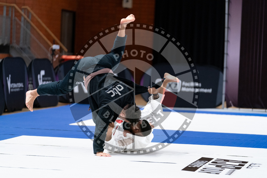 20241012PBB5382 | Athletes compete during the AJP Tour Europe Continental Jiu-Jitsu Professional Championship on October 12, 2024 in Almere near Amsterdam, Netherlands. © Chiara Dazi / photoblackbelt
