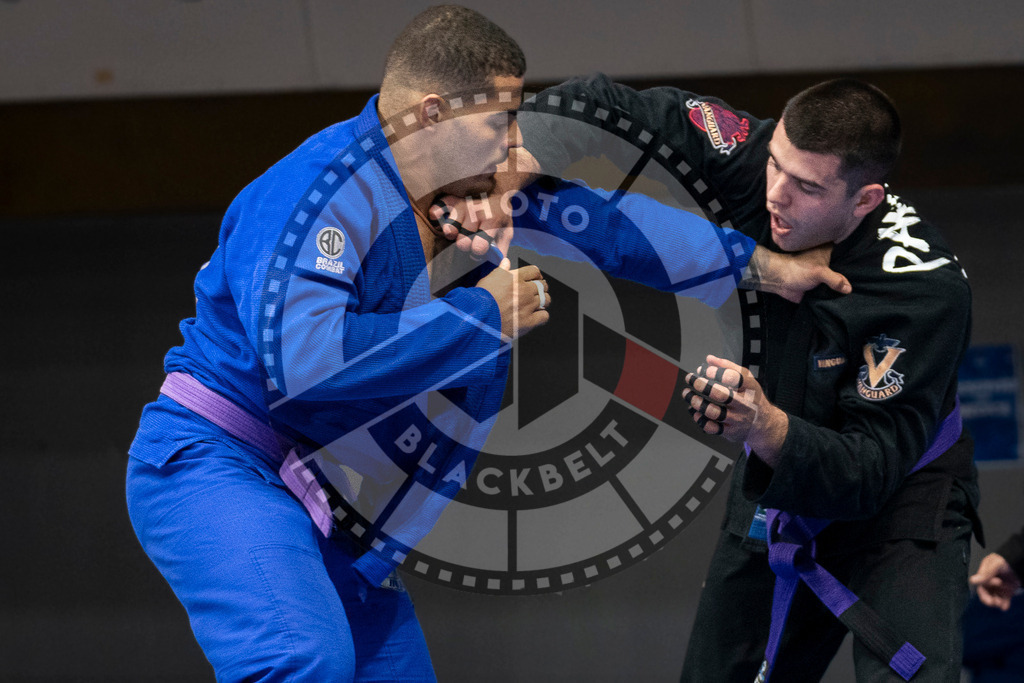 20240123PBB02332 | Fighters compete during the second day of the IBJJF European Championship in Paris, France, on January 23, 2024.