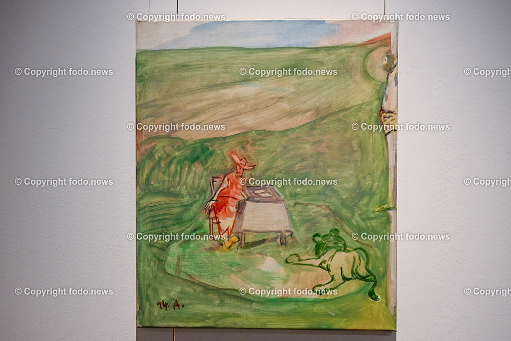 Steyr_ Galerie Schloss Lamberg_ 21.04.2023-10 | 21.04.2023, Steyr, AUT, Schloss Lamberg, Galerie, im Bild Ausstellung Anzinger trifft Mostboeck