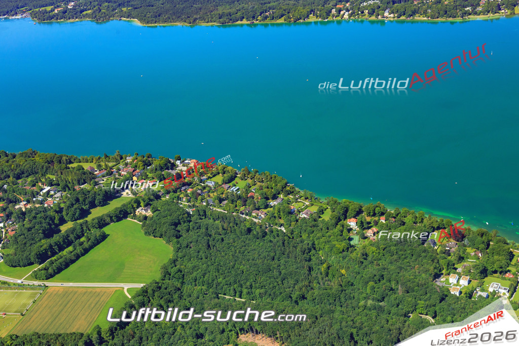 Luftbild von Starnberger_see Berg - Luftaufnahme wurde 2017 von https://frankenair.de mittels Flugzeug (keine Drohne) erstellt - die Geschenkidee