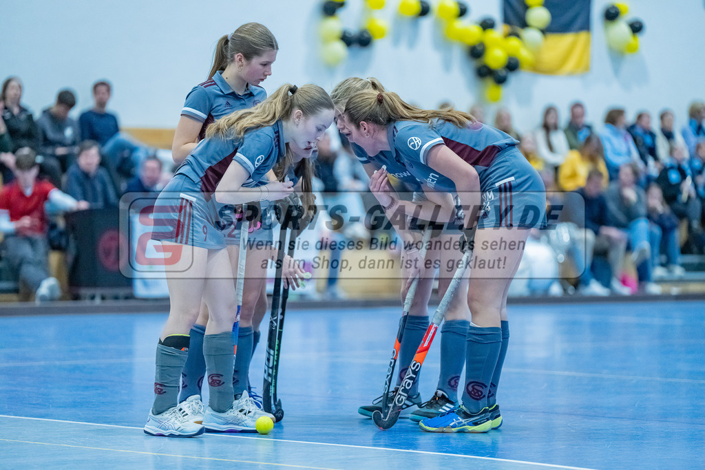 HK_20240303_109238 | Spiel um Platz 3 Deutsche Meisterschaft WU16 am 3.3.2024 Halle DHC, Düsseldorf ,