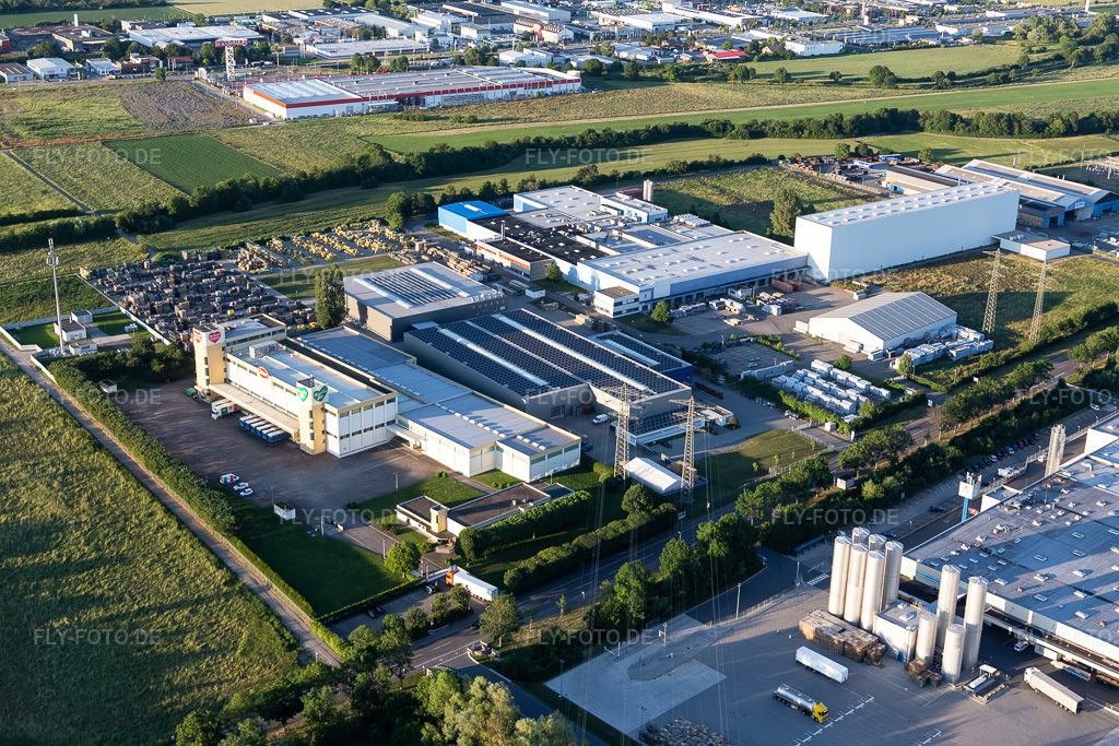 Luftbild: Zabler in Bruchsal im Bundesland Baden-Württemberg in Deutschland. Foto: IMG_115282.jpg vom 13.06.2019 durch Werner Riehm/FLY-FOTO.de