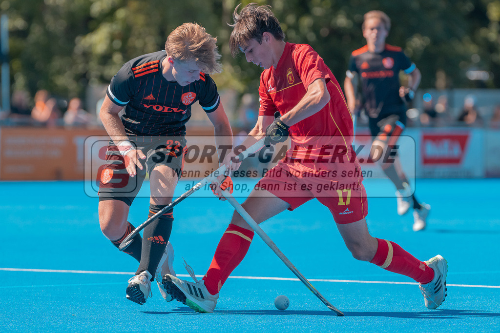 HK_20230711_101260 | Euro Hockey MU18 Spain vs Netherlands Championship Girls &amp; Boys am 11.7.2023 CHTC , Krefeld ,