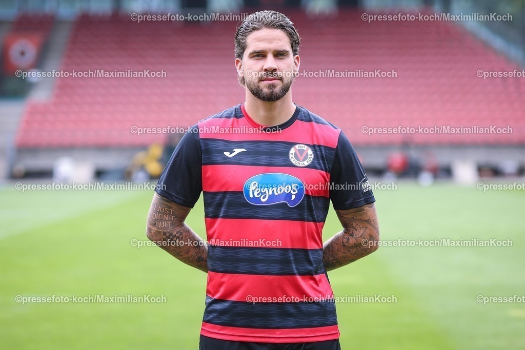 FCVK17072501021 | Lex-Tyger Lobinger; FC Viktoria Köln 1904; 3.Liga, Porträttermin, 2025/2026, 17.07.2025