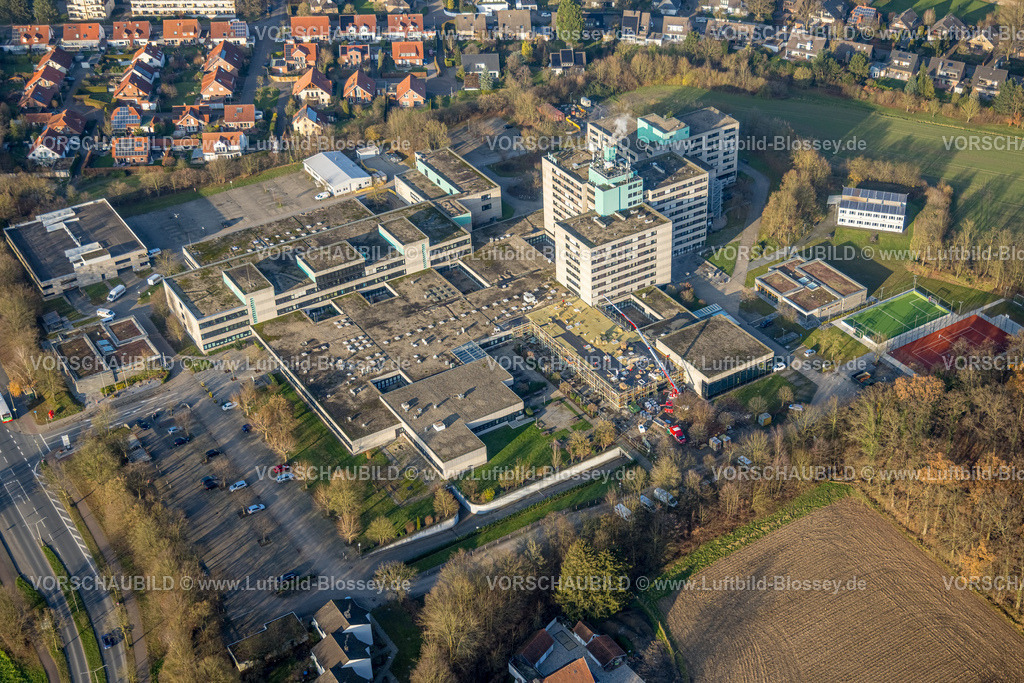 Hamm241200657 | Luftbild, Berufsförderungswerk Hamm Bildungseinrichtung mit Baustelle, Stadtbezirk Rhynern, Hamm, Ruhrgebiet, Nordrhein-Westfalen, Deutschland