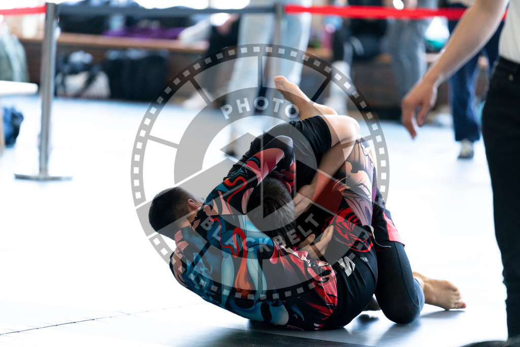 20240608PBB03442 | Fighters compete during the ILLCS VII summer edition luta livre competition in Hannover, Germany, on June 8, 2024.