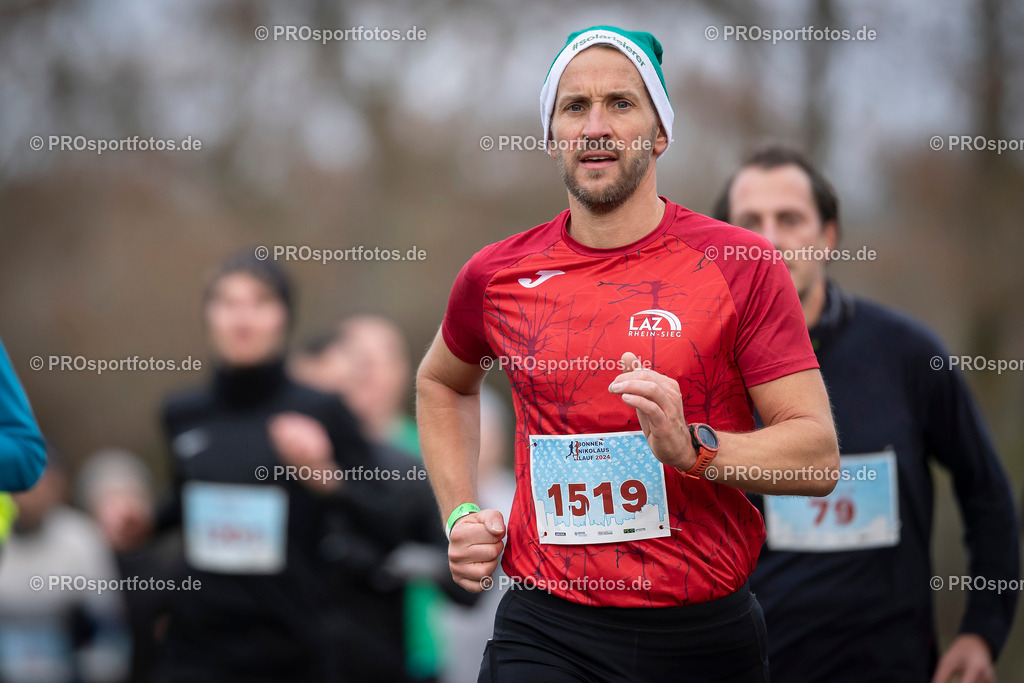 Bonner Nikolauslauf in Bonn, 08.12.2024 | Impressionen vom Bonner Nikolauslauf am 08.12.2024 in Bonn (Freizeitpark Rheinaue). Foto: BEAUTIFUL SPORTS/Axel Kohring