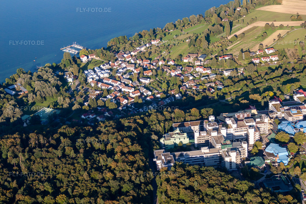 Luftbild: Uferbereiche am Seegebiet des Bodensee im Ortsteil Egg in Konstanz im Bundesland Baden-Württemberg in Deutschland. Foto: IMG_71670.jpg vom 30.08.2014 durch Werner Riehm/FLY-FOTO.de