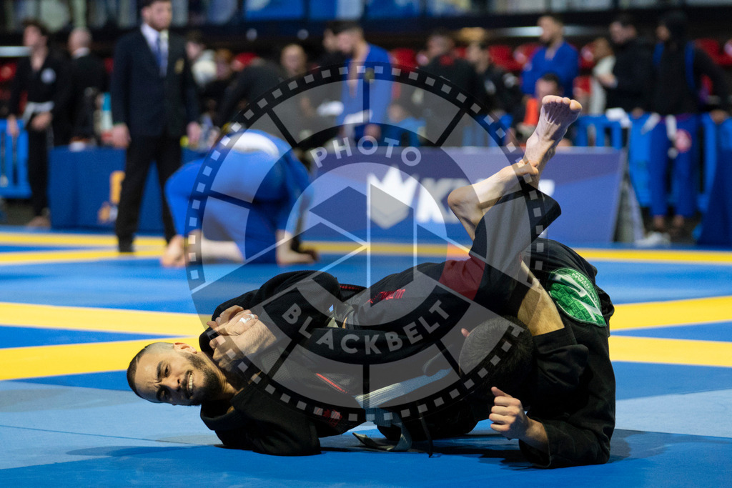 20240119PBB1037 | Fighters compete during the IBJJF European Championship in Paris, France, on January 19, 2024.