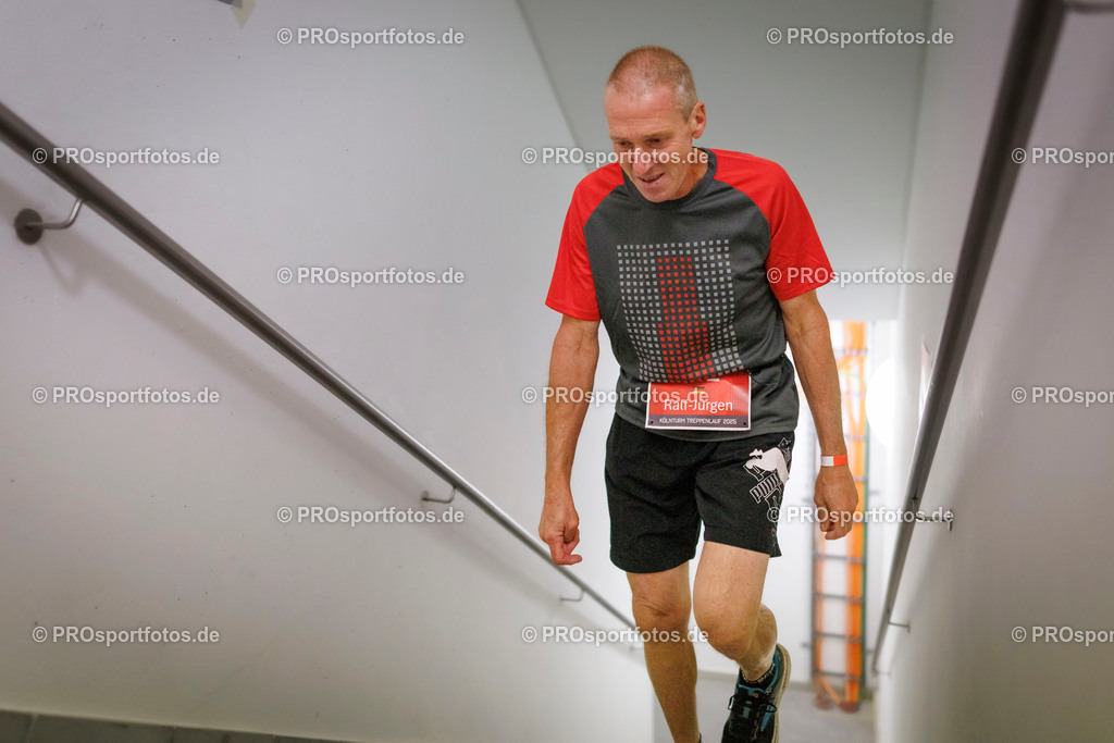 KölnTurm Treppenlauf; Köln, 03.08.2025 | Impressionen vom KölnTurm Treppenlauf am 03.08.2025 in Köln (Nordrhein-Westfalen). 