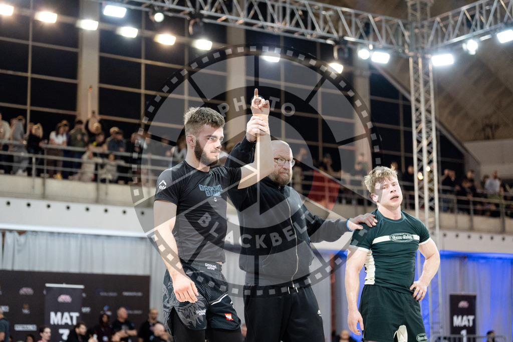 20260214PBB2711 | Fighters compete during the ADCC European Trials  competition day 1 in Belgrade, Serbia, on February 14, 2026.