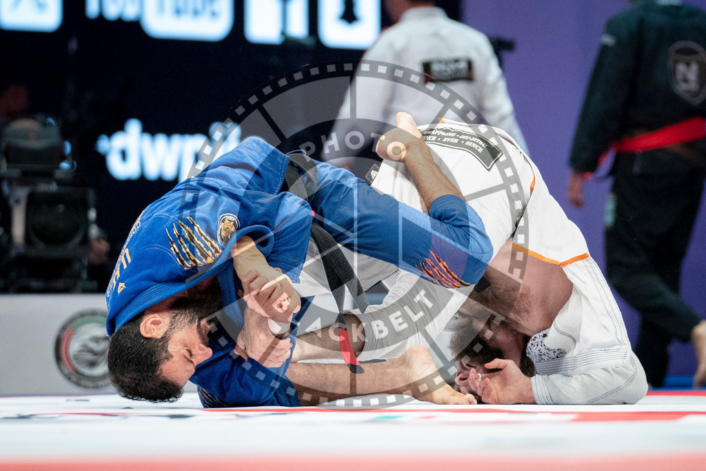 20231107PBB6486 | Fighters compete during the AJP World Master Championship in the Mubadala Arena in Abu Dhabi, Arab United Emirates, on November 7, 2023.