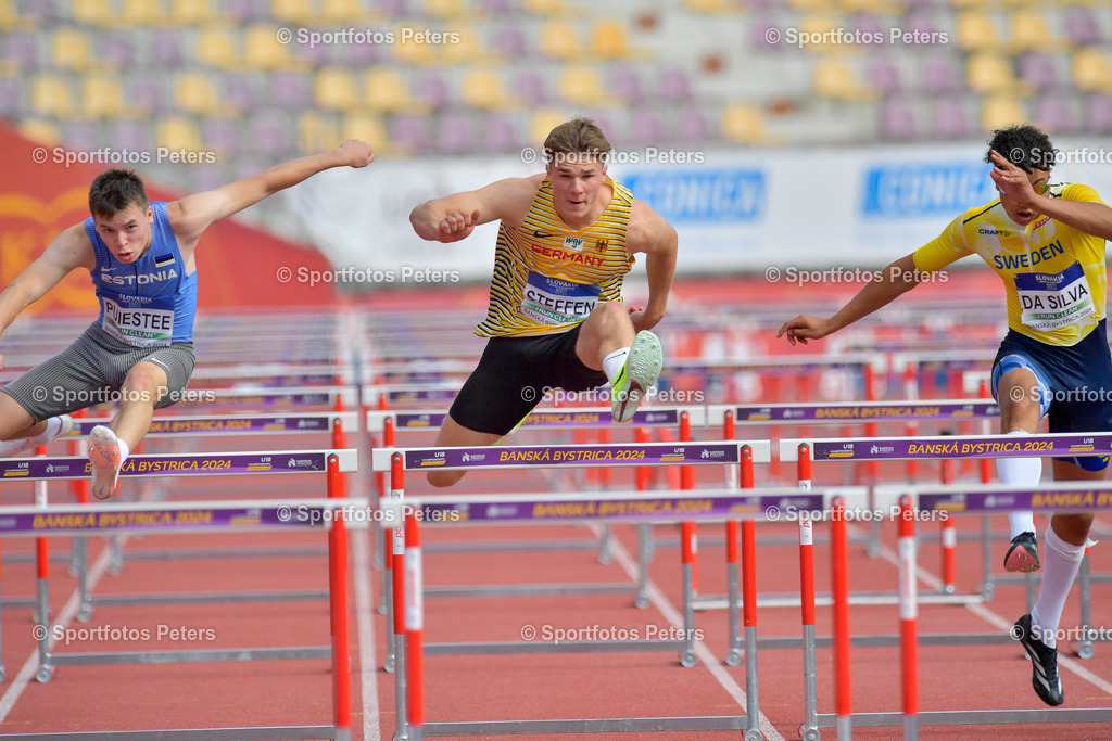 U18 EM - Tag 4_4 | European Athletics U18 Championships am 21.07.2024 in Banska Brystica; Zehnkampf, Anton SteffenFoto: DLV/Kai Peters - Realisiert mit Pictrs.com
