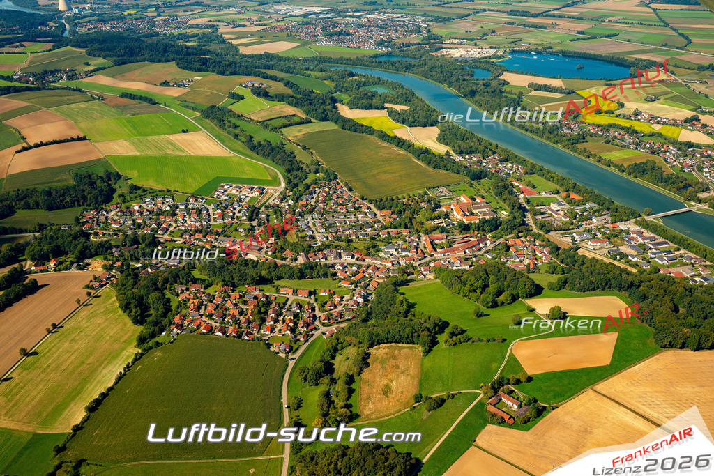 Das Luftbild zeigt :  Niederviehbach - Die Luftaufnahme wurde 2023 vom UL-Flugzeug aus erstellt ( keine Drohne ) - Hochauflösende Luftaufnahme - Für grossformatige Ausdrucke geeignet. Die Geschenkidee !Mit Lizenz und Bildrechte bestellbar