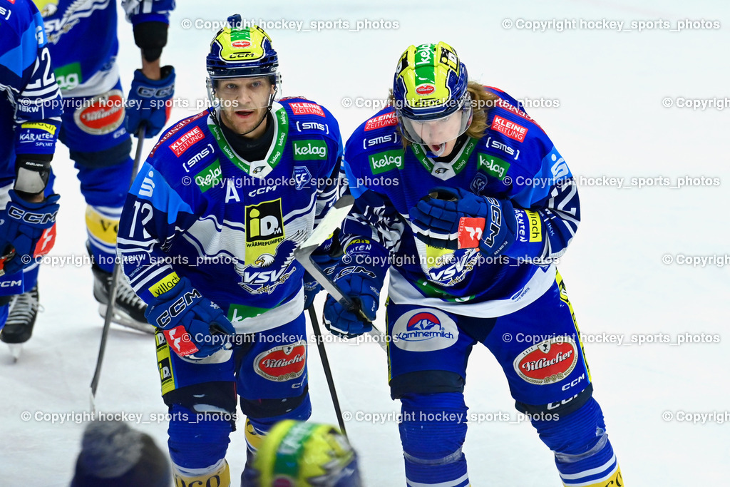 EC IDM WÄRMEPUMPEN VSV vs. EC KAC | #72 HUGHES John EC VSV, #12 Pearson Chase EC VSV, EC IDM WÄRMEPUMPEN VSV vs. EC KAC, EC IDM WÄRMEPUMPEN VSV vs. EC KAC am 02.02.2025 in Villach (Stadthalle Villach), Austria, (Photo by Bernd Stefan)