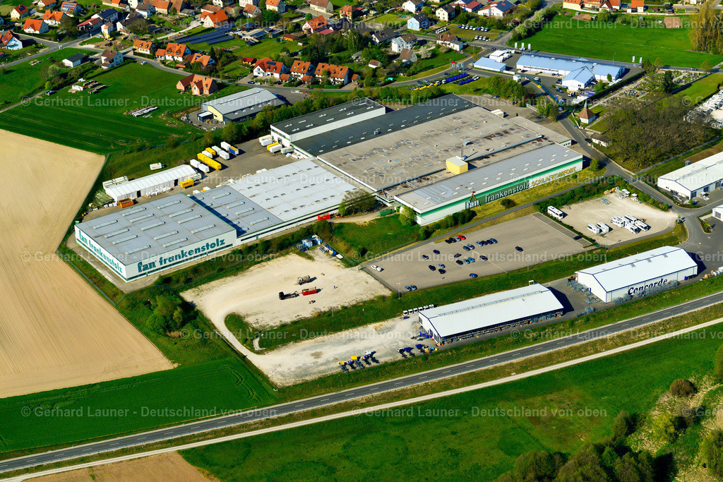 3600620 | fan Frankenstolz im Gewerbegebiet Aschbach, Schlüsselfeld