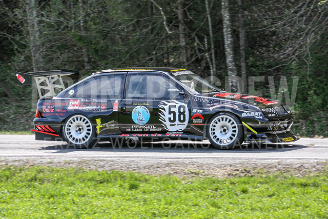 Rechberg Hill Climb 2008 – Motorsport Event in Austria | Rechberg Hill Climb 2008 in Tulwitz, Styria, Austria. The image shows BINDER Karl-Heinz (AUT) FORD Sierra RS 500.     