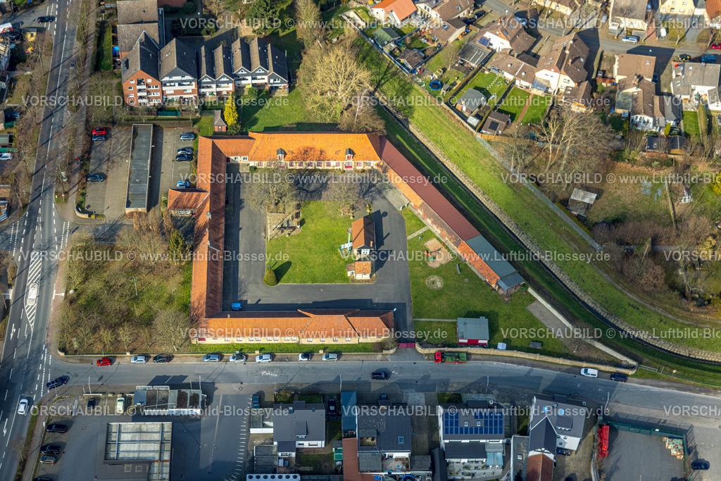Hamm230215442 | Luftbild, Kulturbegegnungsstätte Alter Bauhof, Stadtbezirk Herringen, Hamm, Ruhrgebiet, Nordrhein-Westfalen, Deutschland