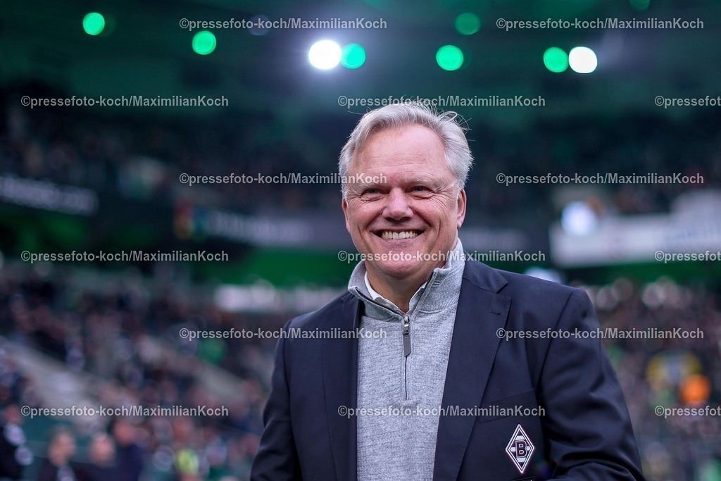 BMG13122501011 | 13.12.2025, Fußball, Borussia Mönchengladbach - VfL Wolfsburg, 1. Fußball Bundesliga, 14.Spieltag, Borussia-Park, Saison 2025 2026: Dr. Stefan Stegemann Geschäftsführer (Borussia Mönchengladbach)  DFB regulations prohibit any use of photographs as image sequences and or quasi-video.