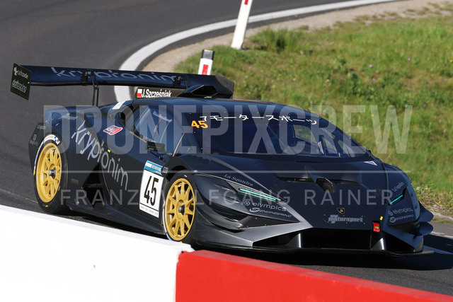 FIA European Hill Climb Championship – Rechberg 2026    | FIA European Hill Climb Championship at Rechberg, held from 24 to 26 April 2026 near Tulwitz, Styria, Austria. The image shows Jedrzej SZCZESNIAK (POL) Lamborghini Huracan ST Turbo.     