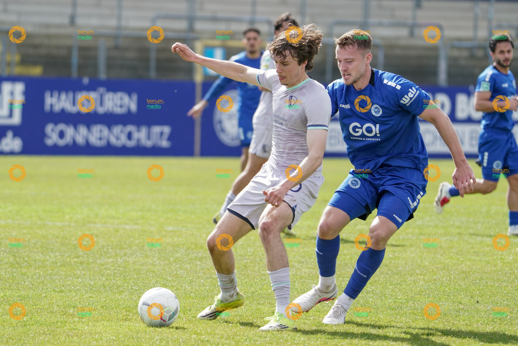 VfL Sportsfreunde Lotte vs. VfL Bochum II U23 - Regionalliga West - 28. Spieltag 2026 | Louis Hiepen, 3 Louis Köster, 10 - Realisiert mit Pictrs.com