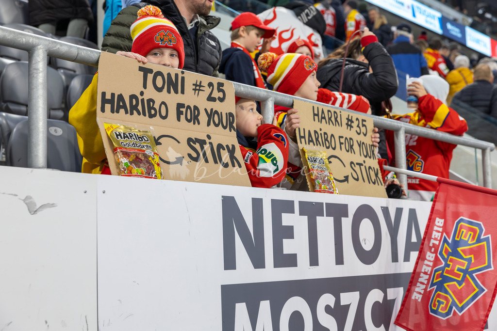 EHC Biel-Bienne vs Genève-Servette HC - 16. February 2025 | EHC Biel-Bienne vs Genève-Servette HCTissot Arena, Biel-BienneBild: Waltraud Blaurock | Blaurock Pix