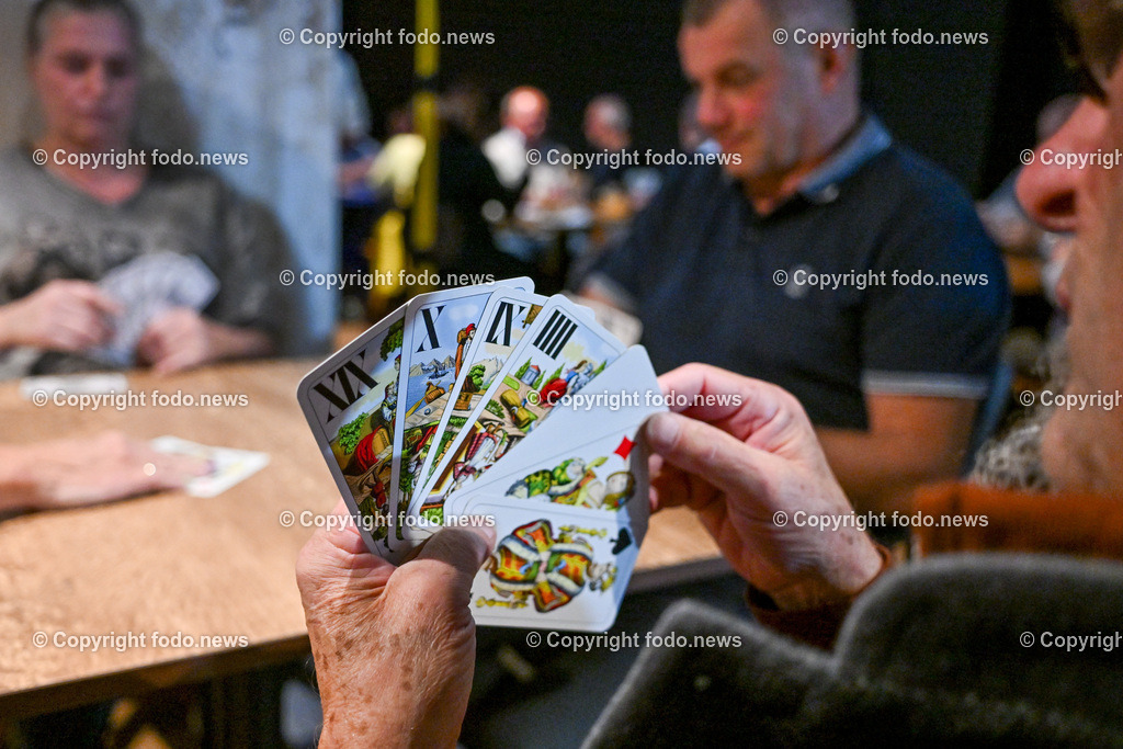 Plus City_ Tarock Turnier_ 19.10.2023-4 | 19.10.2023, Pasching, AUT, Plus City, Tarock Turnier im Bild Tarock Turnier im Brau OX Plus City, Tarock Karten