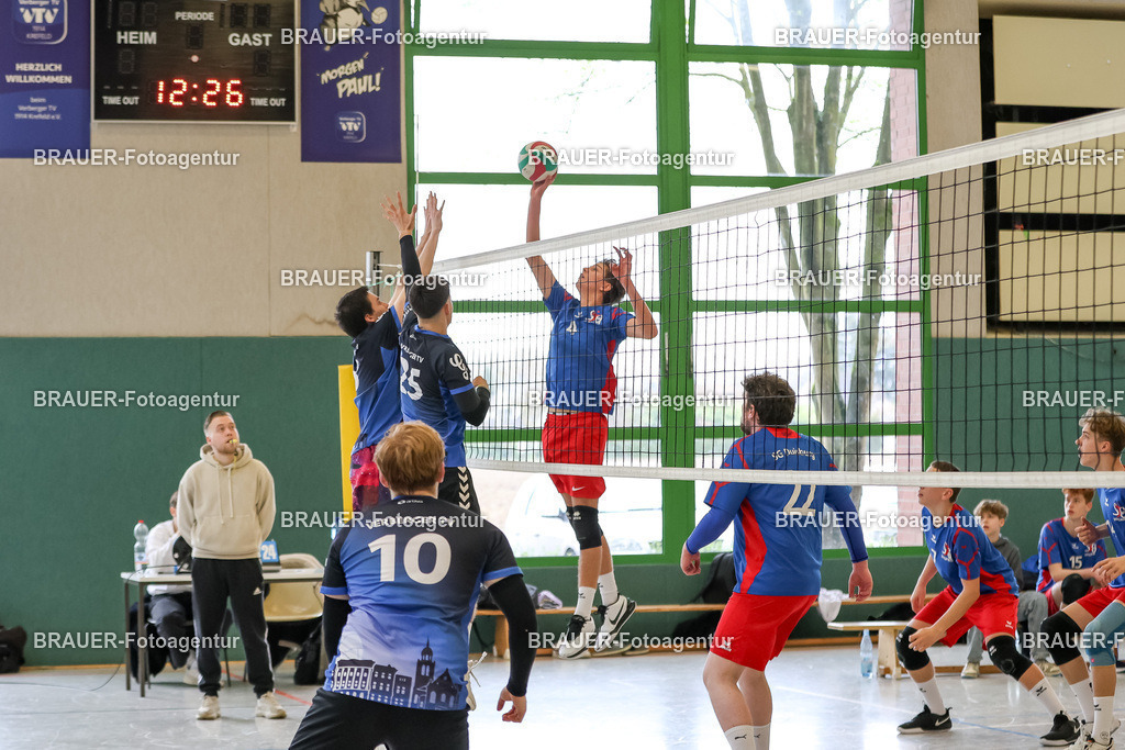 Verberger TV vs Rumelner TV | Krefeld, Deutschland, 24.03.24:   

Landesliga Verberger TV vs Rumelner TV am 24. März 2024 in Krefeld. 

(Foto von Michael Adler / Brauer-Fotoagentur)

