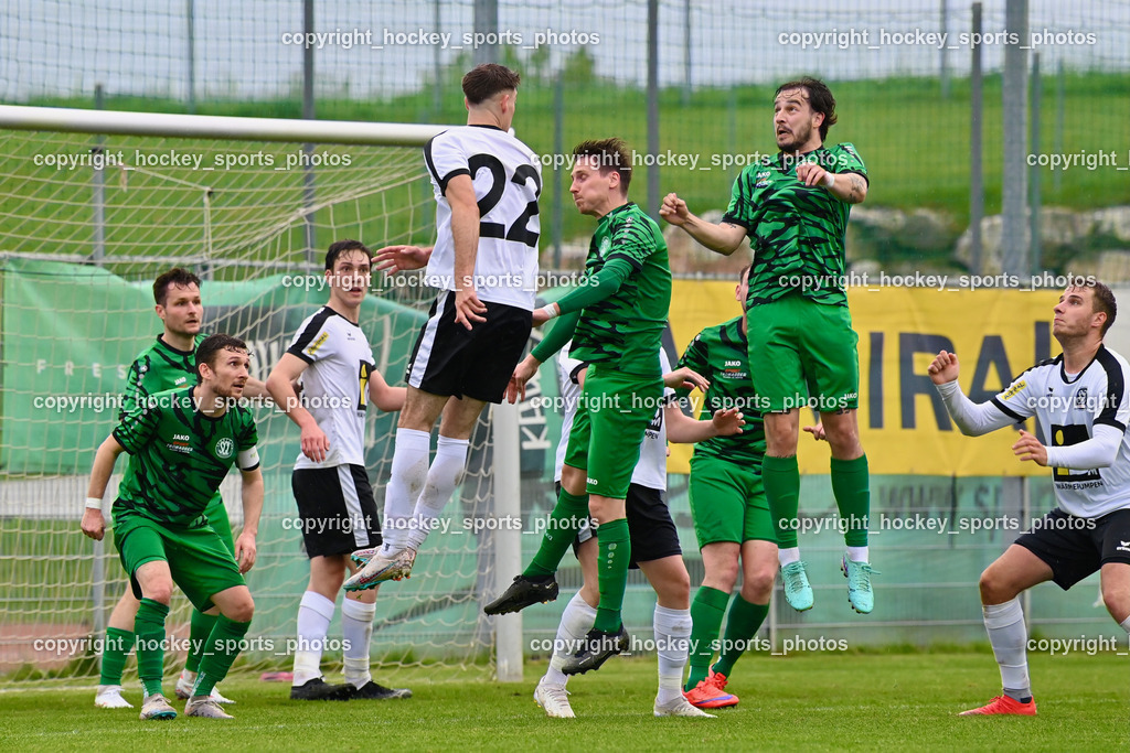 SC Landskron vs. SV Spittal | #17 Julian Brandstätter SC Landskron, #15 Ingo Mailänder SC Landskron, #7 Ralph Roman Scheer SV Spittal, #22 Max Steinthaler SV Spittal, #22 Alexander Jürgen Pöschl SC Landskron, #5 Lukas Anton Kofler SC Landskron, #10 Nemanja Lukic SC Landskron, #9 Samuel Müllmann SV Spittal, SC Landskron vs. SV Spittal, SC Landskron vs. SV Spittal am 08.05.2024 in Villach (Sportplatz Landskron), Austria, (Photo by Bernd Stefan)