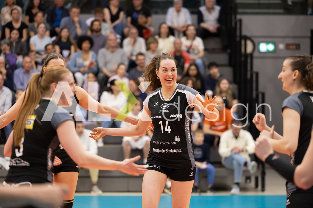 Volleyball I Frauen I Saison 2025-2026 I Volleyball NLA | Women I  Playoffs Finals 1/5 I viteos NUC - VC Kanti Schaffhausen I 06.04.2026 | 14 Josipa Marković (HR) (VC Kanti Schaffhausen) – Aussen - Realisiert mit Pictrs.com