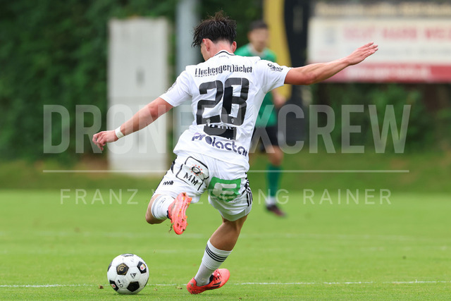 Friendly Match: SC Weiz vs TSV Hartberg in Weiz | Weiz, AUSTRIA, 01.JUL.26 - SOCCER - ADMIRAL Bundesliga, SC Weiz vs TSV Hartberg, test match. The image shows Marcel Laschett (Hartberg).