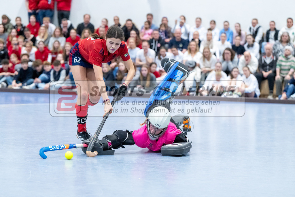 HK_20250223_103263 | Deutsche Meisterschaft wU14 Finale und Ehrungen am 23.2.2025 Düsseldorfer HC, Düsseldorf