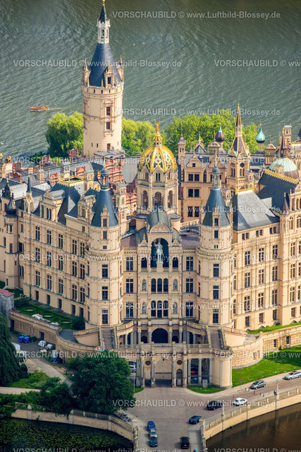 Schwerin16060186 | Schloss Schwerin, Burggarten, Burgsee,  Schwerin, Mecklenburg-Vorpommern, Deutschland