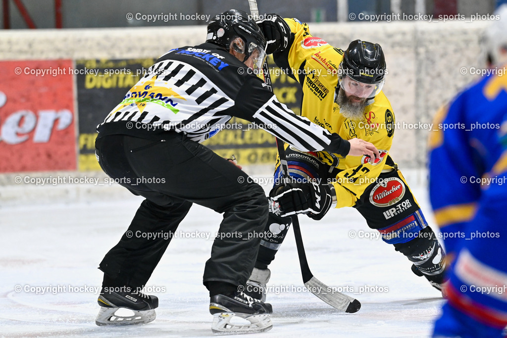 EC Spittal Hornets vs. EHC Althofen 6.1.2024 | UNTERKÖFLER Norbert Referee, #33 Kabas Michael