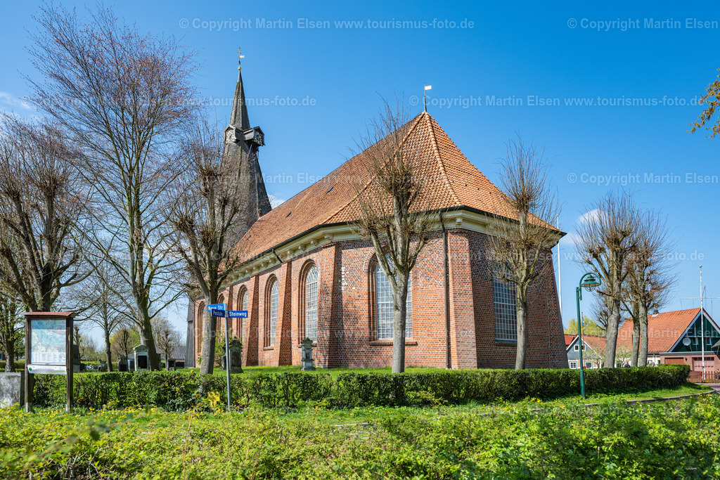 Estebrügge Kirche_ELS_0101230423 | Fotos aus den Touristenorten aus Norddeutschland. - Realisiert mit Pictrs.com