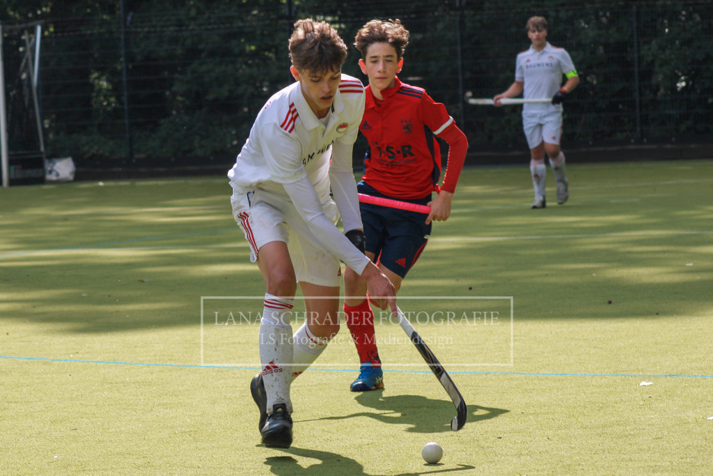 MU16 2. HF Westdeutsche Meisterschaft  Rot-Weiß Köln - Düsseldorfer HC 07.10.23 Gladbach-50 | lanaschraderfotografie - Realisiert mit Pictrs.com
