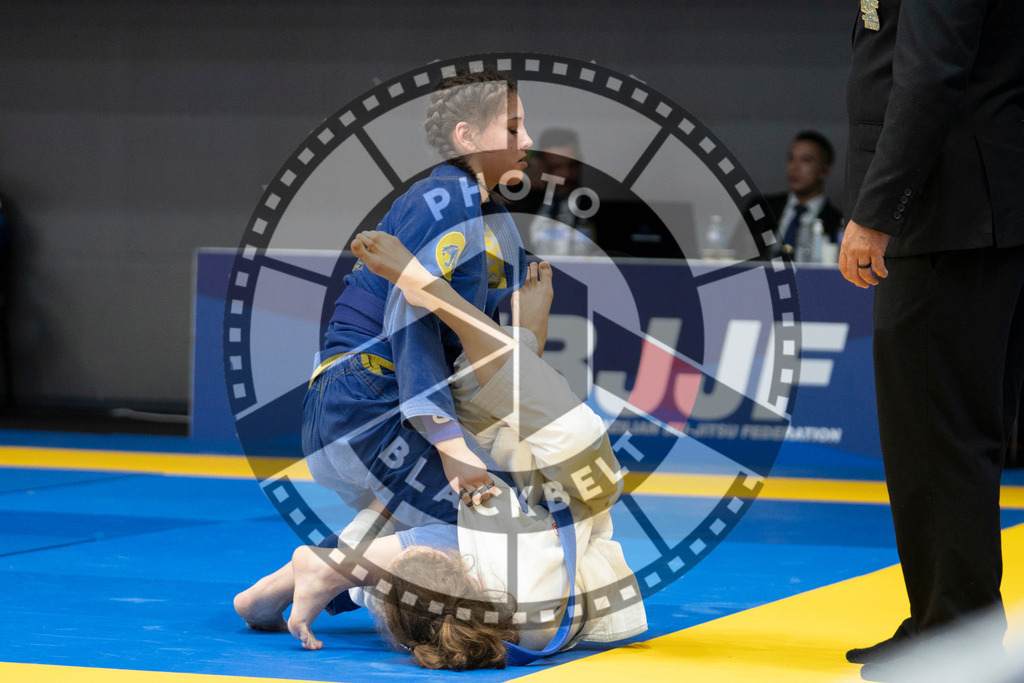 20240119PBB3805 | Fighters compete during the IBJJF European Championship in Paris, France, on January 19, 2024.