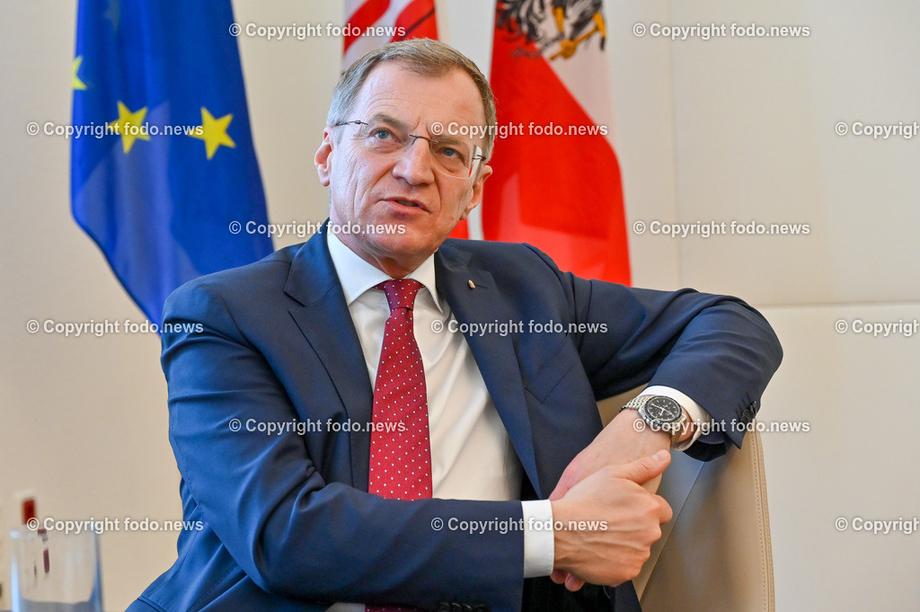 LH Thomas Stelzer (VP)_ 29.12.2022-24 | 29.12.2022, Landhaus Linz, AUT, LH Thomas Stelzer (VP), im Bild LH Thomas Stelzer (VP, Landeshauptmann Oberoesterreich)