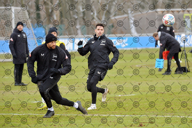 RGE_7870b | Hertha BSC, 2.Bundesliga, Herren, Training, Saison 2025/26, John Anthony Brooks ( Hertha BSC ), 18.02. 2026,  Fotograf: Ralf Gebhardt - Realisiert mit Pictrs.com