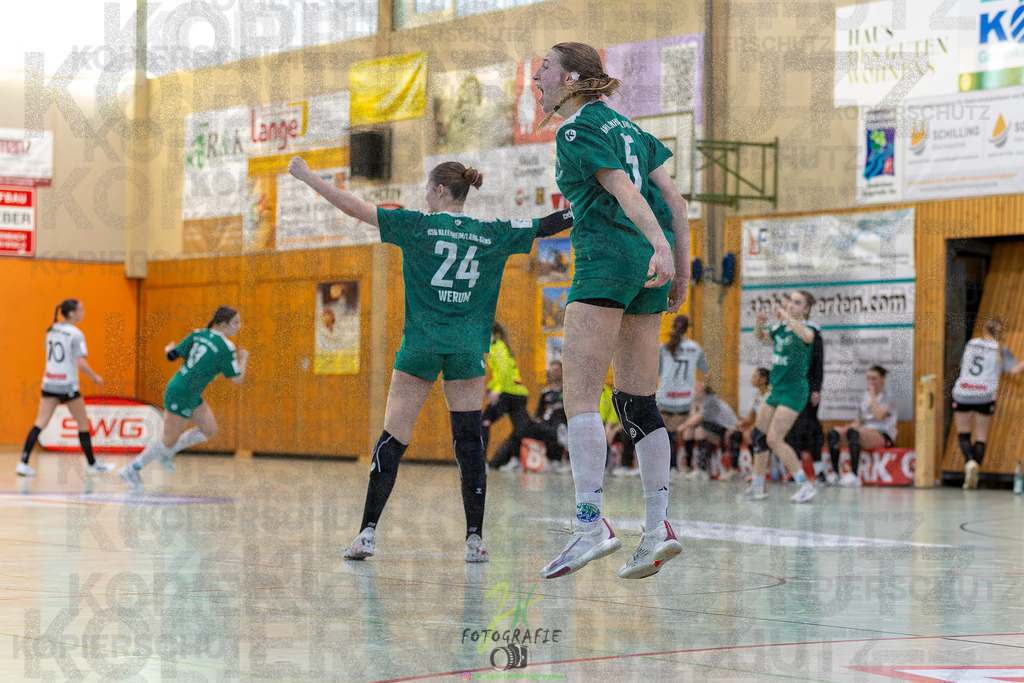 Jugendbundesliga wJA, Pokalrunde, HSG Kleenheim/Langgöns - Frisch Auf Göppingen | Jugendbundesliga wJA, Pokalrunde, HSG Kleenheim/Langgöns - Frisch Auf Göppingen am 28.02.2026 in Oberkleen (Weidig-Halle)Photo © 2026 - Jörg Heinrich - Realisiert mit Pictrs.com