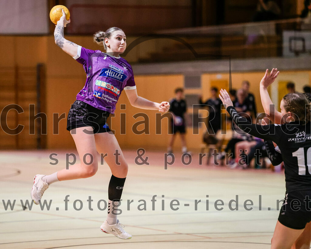 2024-01-27_073_SpVgg_Altenerding_gegen_HSG_Schwab-kirchen | Erding, Deutschland, 27.01.2024:
Handball, Bezirksoberliga Frauen Altbayern 2023 / 2024, 12. Spieltag, SpVgg Altenerding gegen HSG Schwab/kirchen, Endergebnis: 39:28

Lena Marie Becker (SpVgg Altenerding, #7)

Foto: Christian Riedel / fotografie-riedel.net