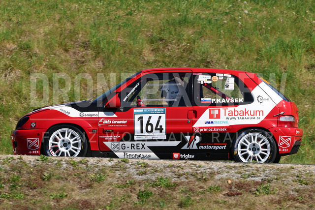 FIA European Hill Climb Championship – Rechberg 2026 | FIA European Hill Climb Championship at Rechberg, held from 24 to 26 April 2026 near Tulwitz, Styria, Austria. The image shows Primož KAVŠEK (SLO) Citroen Saxo VTS.