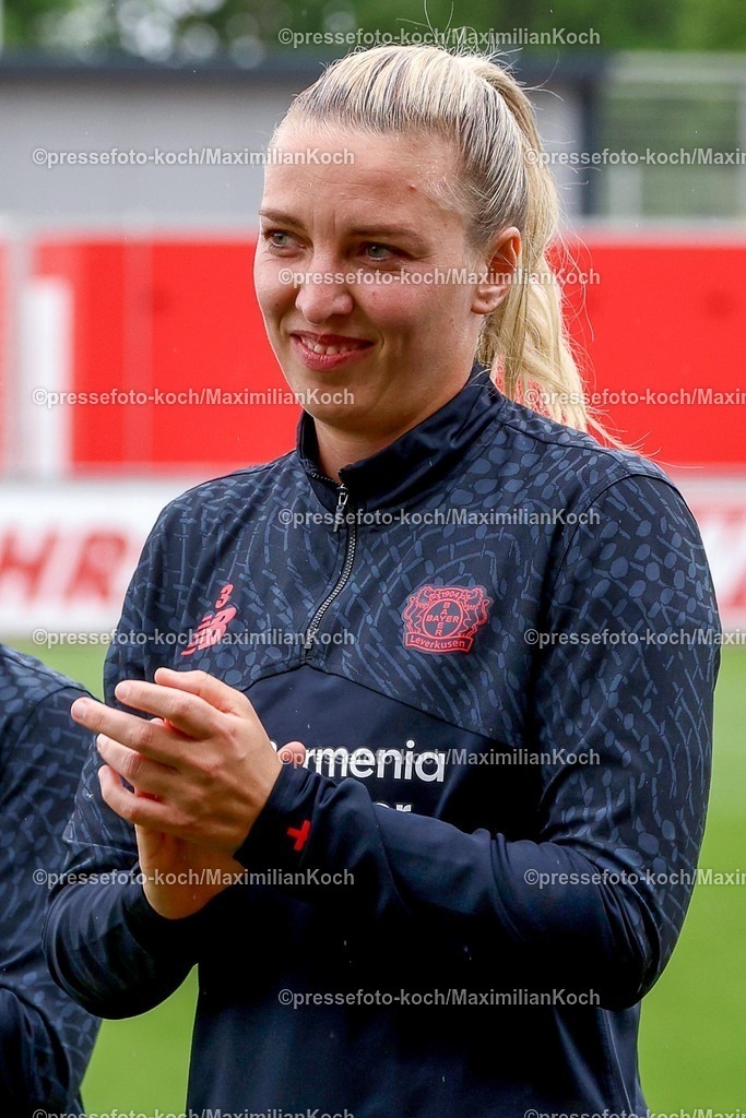xsscx17052601070 | 17.05.2026, xsscx, Frauen Fussball, Bayer 04 Leverkusen - Werder Bremen, 1. Fussball Bundesliga, 26. Spieltag, Ulrich-Haberland-Stadion, Saison 2025 2026: Melissa Friedrich (Bayer Leverkusen #03) DFB regulations prohibit any use of photographs as image sequences and or quasi-video. Photo: xSandraxScherningxPressefotoKochx