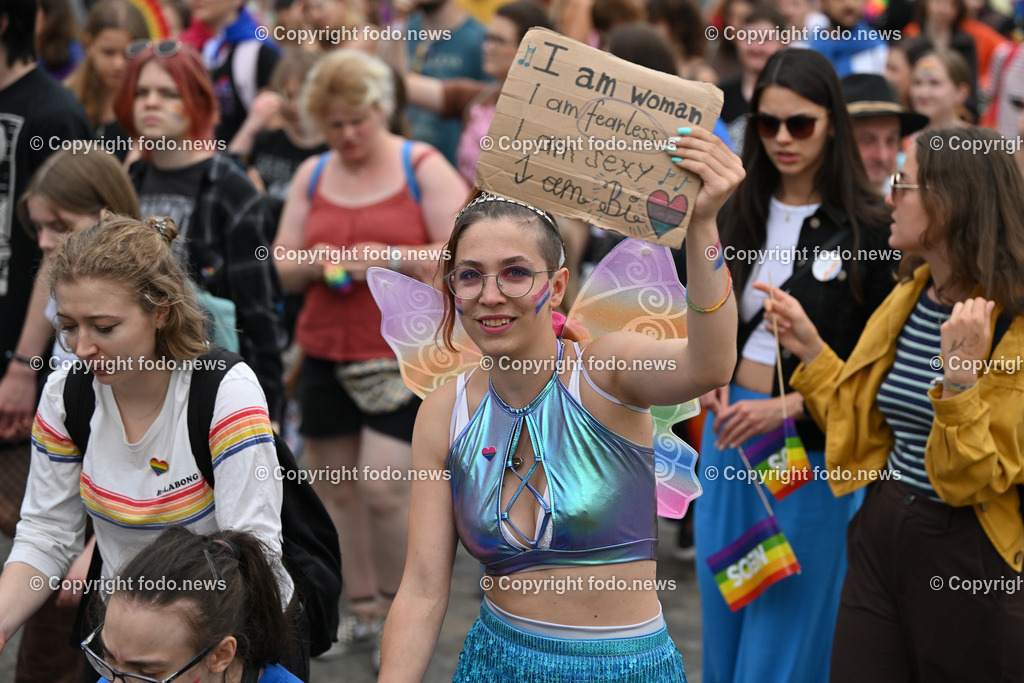 Linzpride 2023_ 24.06.2023-67 | 24.06.2023, Linz, AUT, Linzpride 2023, im Bild Teilnehmer an der Linzpride 2023