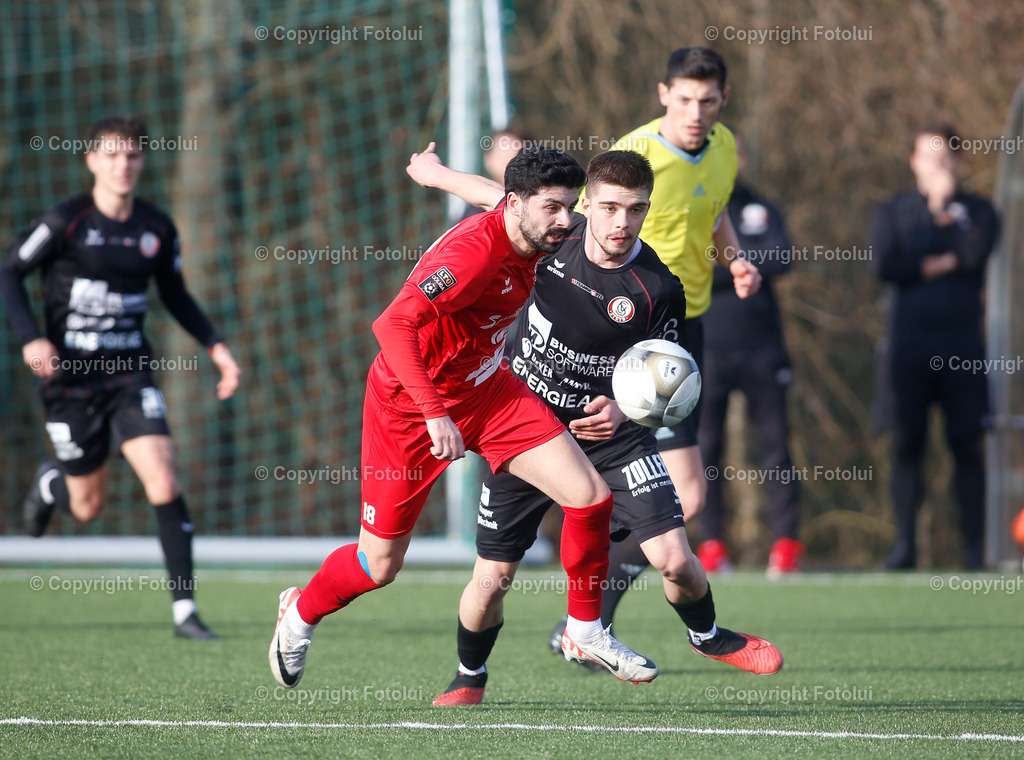 A_LUI_24022024_00025 | SPORT,FUSSBALL,TESTSPIEL ASKOE OEDTVORWAERTS STEYR 24.02.2024 IM BILD:BUENYAMIN KARATAS UND (V.STEYR)  FOTO:FOTOLUI