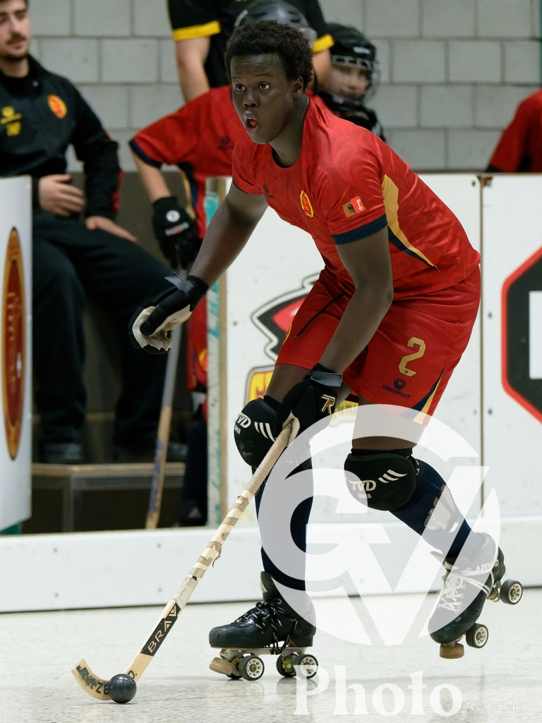 Geneve RHC  v RC Biasca  - U17 | Geneve, Switzerland - May 10 : during the U17  match between Geneve RHC  and RC Biasca  at Centre sportif de la queue d'arve on May 10 , 2026 in Geneve, Switzerland.