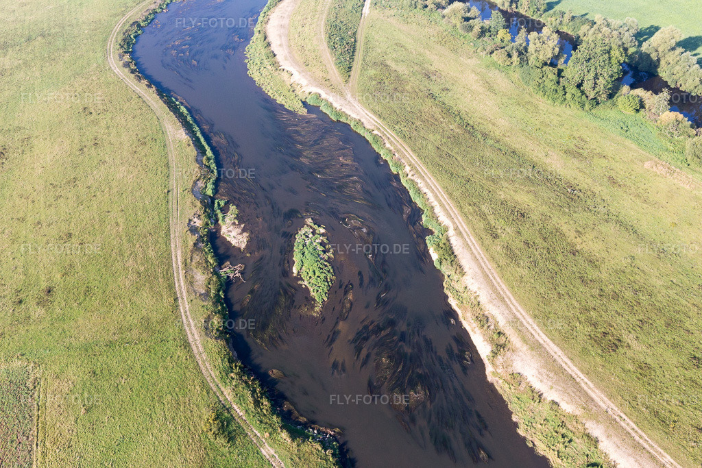Luftbild: Verlauf der Donau im Ortsteil Hundersingen in Herbertingen im Bundesland Baden-Württemberg in Deutschland. Foto: IMG_094148.jpg vom 27.08.2016 durch Werner Riehm/FLY-FOTO.de
