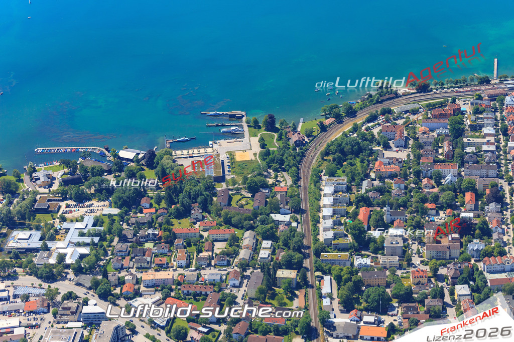Luftbild von  Starnberg - Luftaufnahme wurde 2017 von https://frankenair.de mittels Flugzeug (keine Drohne) erstellt - die Geschenkidee