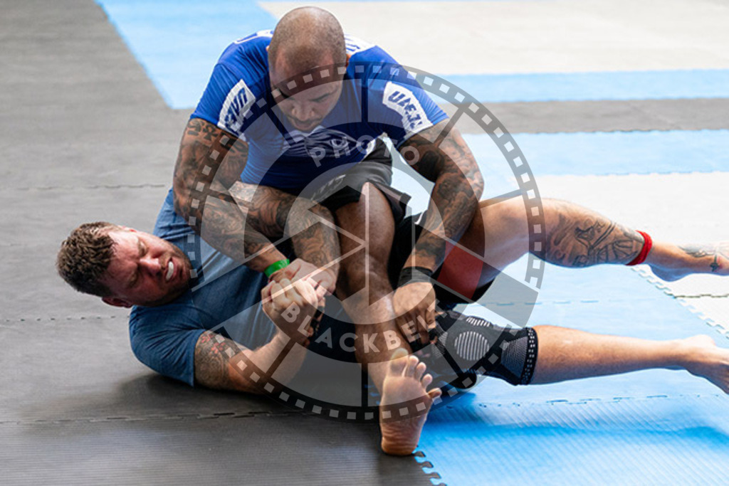 20230826PBB53902 | Fighters compete during the AJP INTLPRO BJJ and grappling competition in Hamburg, Germany, on August 26 2023.
